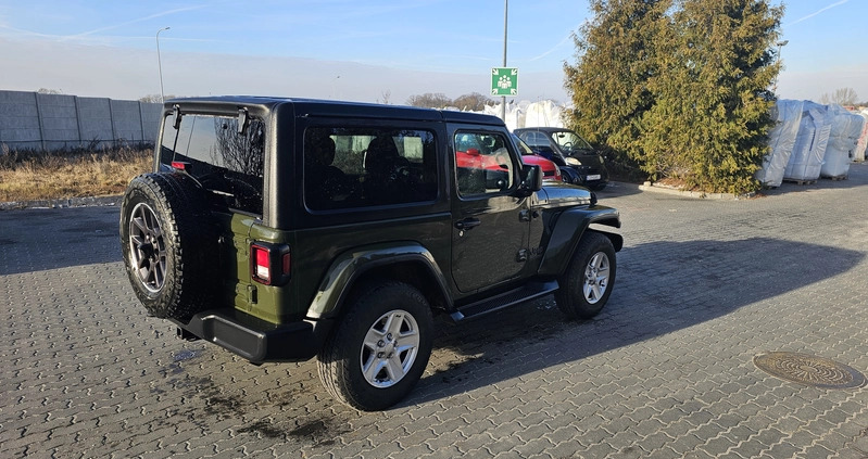 Jeep Wrangler cena 145000 przebieg: 33000, rok produkcji 2021 z Grudziądz małe 137